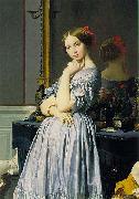 Jean Auguste Dominique Ingres Louise de Broglie, Countess d Haussonville Sweden oil painting artist